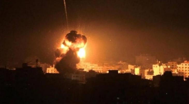 طائرات الاحتلال تقصف مواقع للمقاومة وسط قطاع غزة